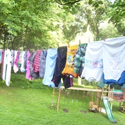 Hung Laundry on the Line
