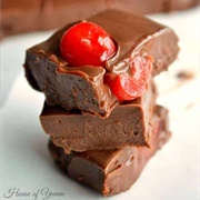 Chocolate and Cherry Fudge