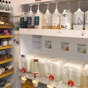 Refill Shower Products at a Zero-Waste Shop