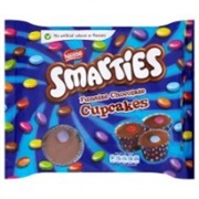 Smarties Mini Chocolate Cakes