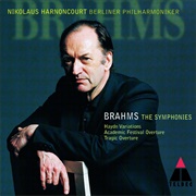 Brahms: Symphonies by BPO / Nikolaus Harnonourt