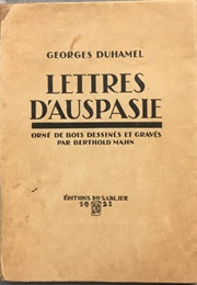 Lettres D&#39;Auspasie (Georges Duhamel)