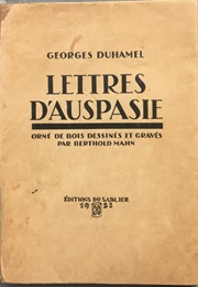Lettres D'Auspasie (Georges Duhamel)