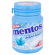 Mentos Gum Peppermint