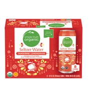 Simple Truth Organic Seltzer Water Tangerine Lemongrass
