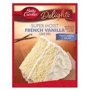 Betty Crocker French Vanilla Cake