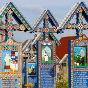 Merry Cemetery, Sapanta, Romania