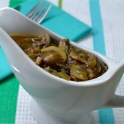 Ghost Mushroom Sauce