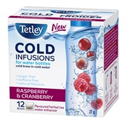 Tetley Cold Infusions Raspberry &amp; Cranberry