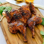Grilled Spatchcock Chicken