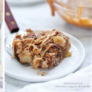 Caramel Apple Brownies