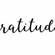 Gratitude