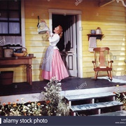 Shirley Jones Sweet White/Pink What a Beautiful Morning Dress- Oklahoma