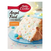 Betty Crocker Confetti Angel Food Cake