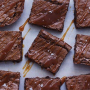 Caramel Cinnamon Brownie