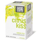 Good Earth Citrus Kiss Green Tea