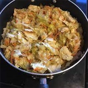 Cabbage and Dumplings