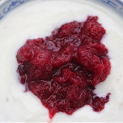 Apple Mirabelle Compote