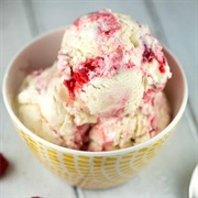 Raspberry and Cream