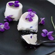 Violet Panna Cotta