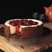 Cherry Ginger Cheesecake