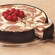 Chocolate Crust Marble Cheesecake