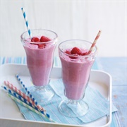 Hot Raspberry Milkshake