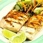 Grilled Blue Marlin