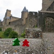 Play Carcassonne at Carcassonne Castle