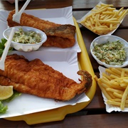 Ryba I Frytki Nad Morzem