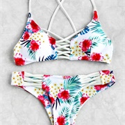 ROMWE Bathing Suit