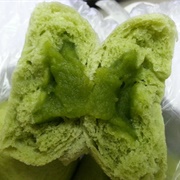 Matcha Steamed Bun 녹차찐빵