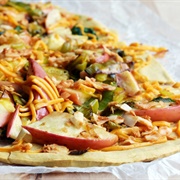 Apple Chickpea Pizza