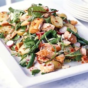 Hot-Smoked Salmon Salad