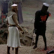 Black Knight (Monty Python and the Holy Grail, 1975)