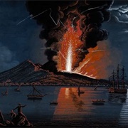 Mount Vesuvius Violently Erupted 1631