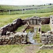 Hadrian's Wall: Temple of Mithras, Carrawburgh