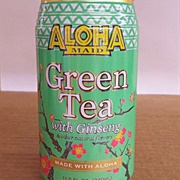 Aloha Maid Green Tea With Ginseng