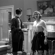 R Witherspoons Fifties Inspired Poodle Skirt/Sweater Set- Pleasantville