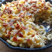 Chicken Bacon Pasta Bake