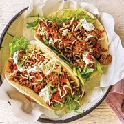 Beef and Cheddar Tacos