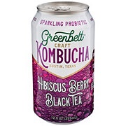 Greenbelt Kombucha Hibiscus Berry Black Tea