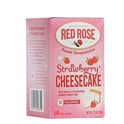 Red Rose Strawberry Cheesecake Tea