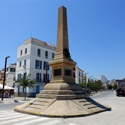 Monument Als Corsaris, Ibiza Town Harbour, Spain