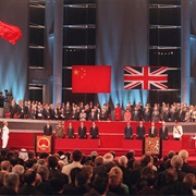 Britain Hands Hong Kong Back to China