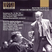 Symphony No. 14 for Soprano, Bass, Strings, and Percussion - Dmitri Shostakovich