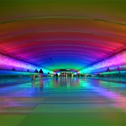 LED Tunnel, Detroit Metro Airport