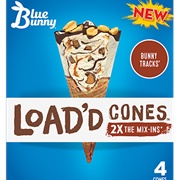 Blue Bunny Bunny Tracks Cones