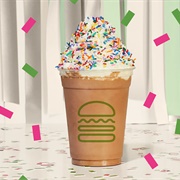 Shake Shack Birthday Cake Shake