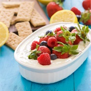 Lemon Berry Cheesecake Dip